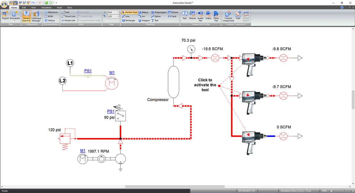 pneumatic circuit diagram software