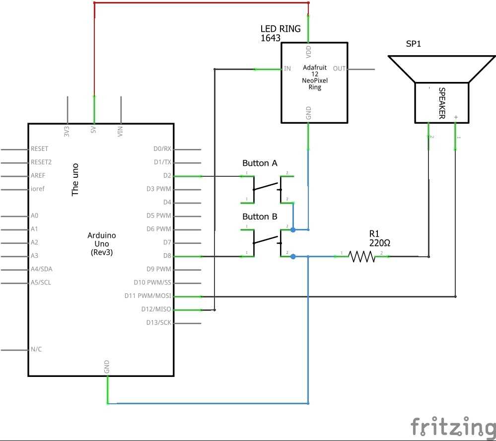 pong circuit diagram