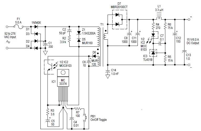 power circuit diagram