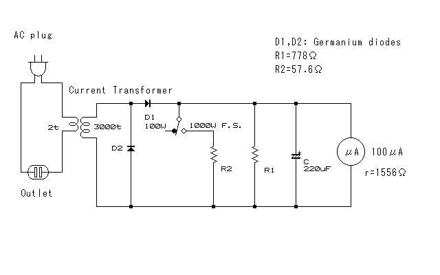 power meter circuit diagram