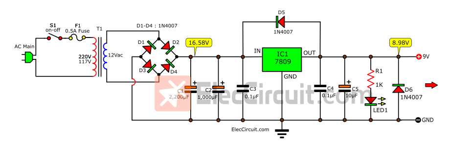power supply circuit diagram power supply circuit diagram