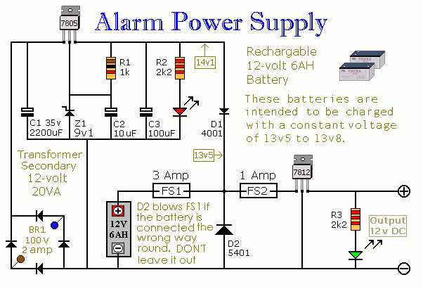 power supply unit circuit diagram