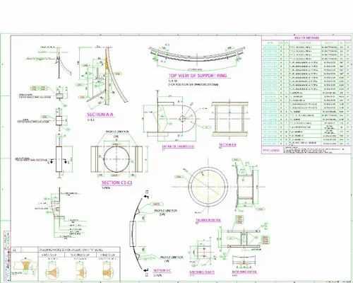 pressure vessel schematic diagram