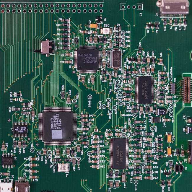 printed circuit board diagram