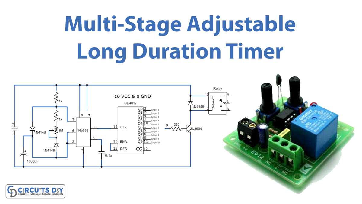 programmable digital timer circuit diagram