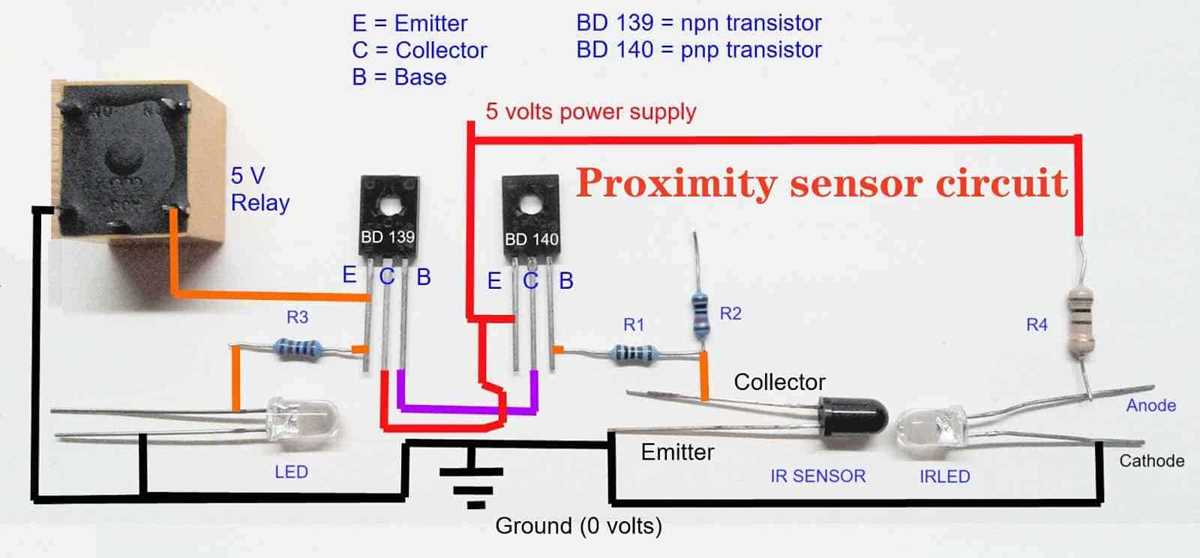proximity circuit diagram