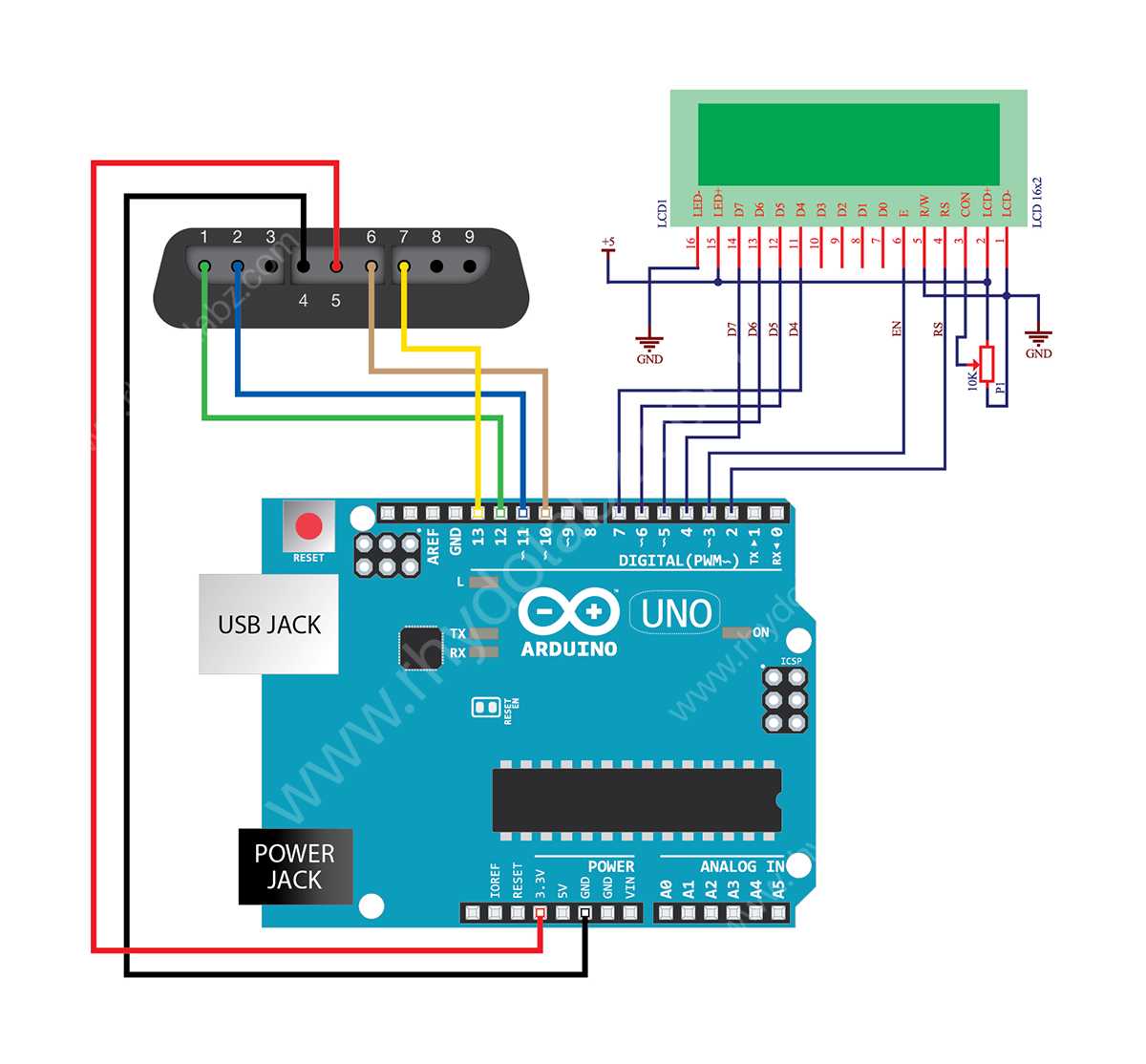 ps2 controller schematic diagram