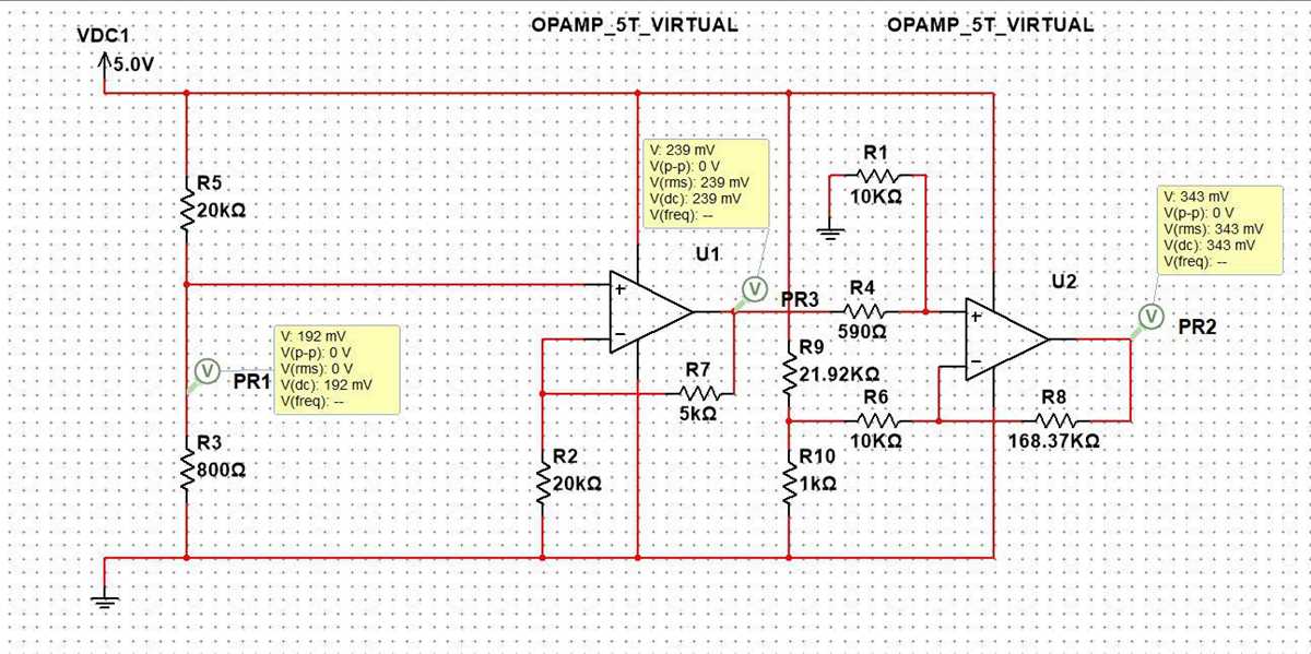 pt1000 temperature sensor circuit diagram