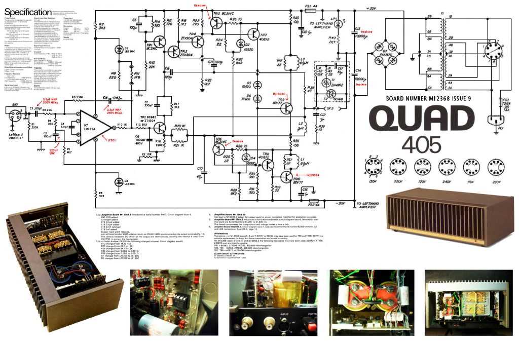 quad 405 2 circuit diagram