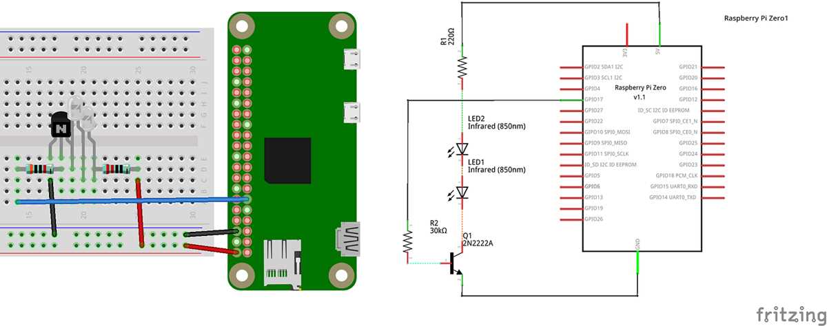 raspberry pi zero circuit diagram