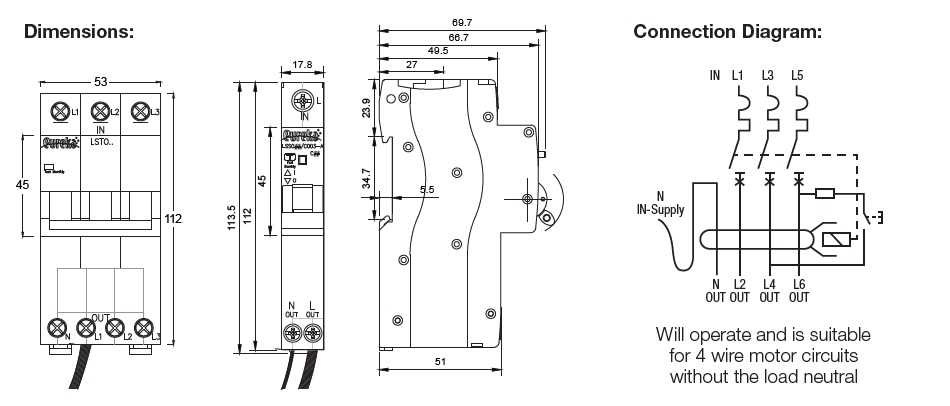 rcbo schematic diagram