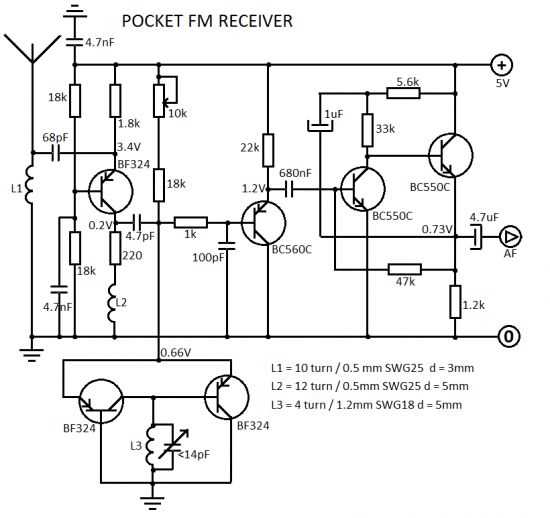 receiver circuit diagram receiver circuit diagram