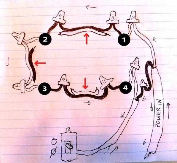 recessed light wiring diagram