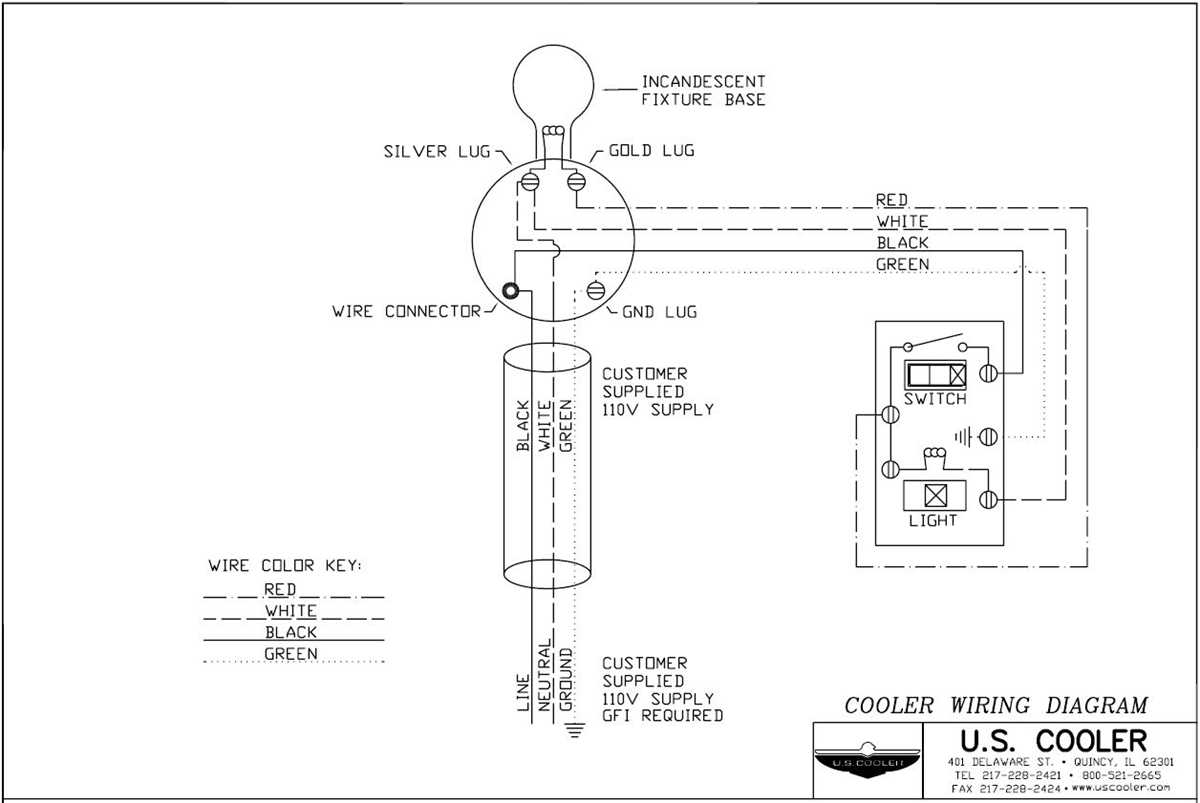 refrigeration electrical circuit diagram