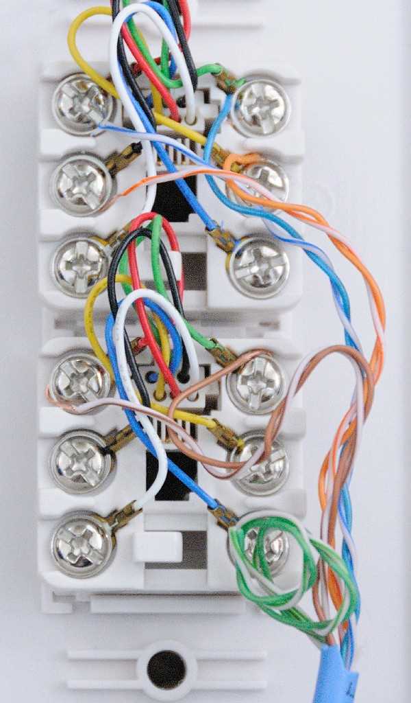 residential phone wiring diagram