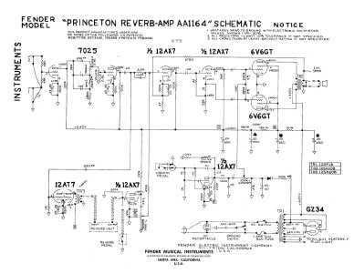 reverb schematic diagram