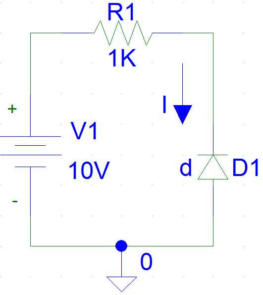 reverse bias diode circuit diagram