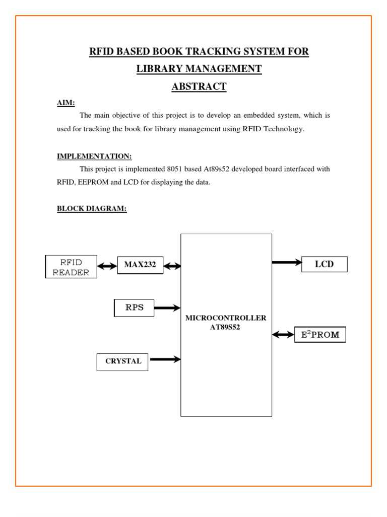 rfid 8051 schematic diagram