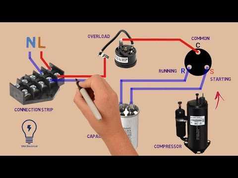 rv ac capacitor wiring diagram