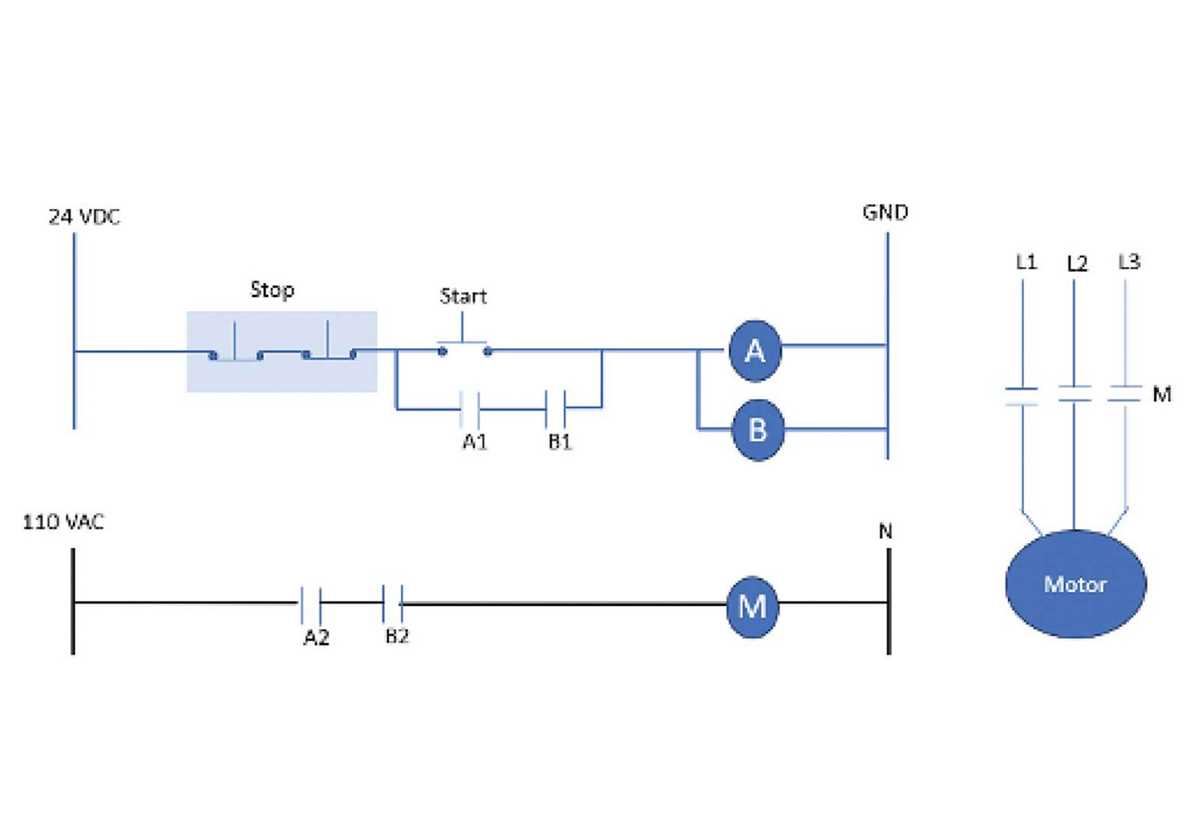 safety relay wiring diagram