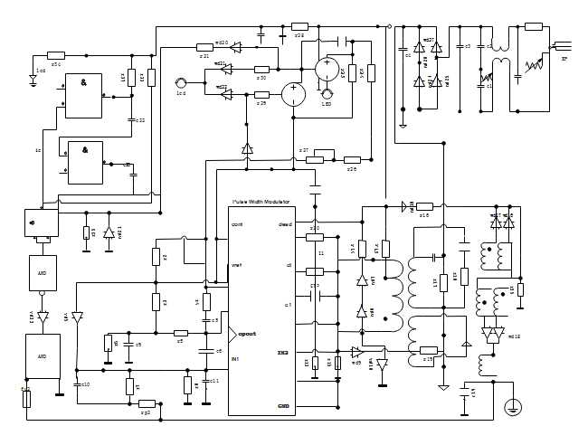 sample electrical schematic diagram