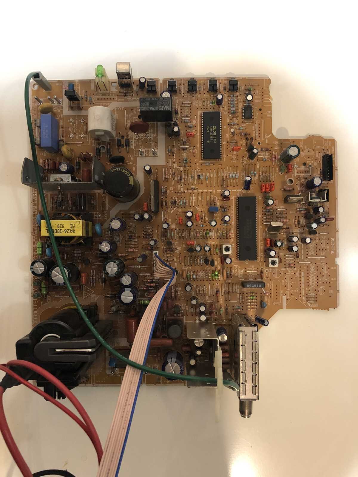 samsung crt tv circuit diagram