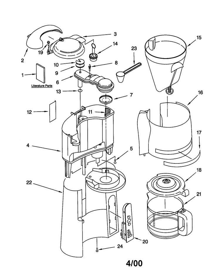 schematic cuisinart coffee maker parts diagram schematic cuisinart coffee maker parts diagram