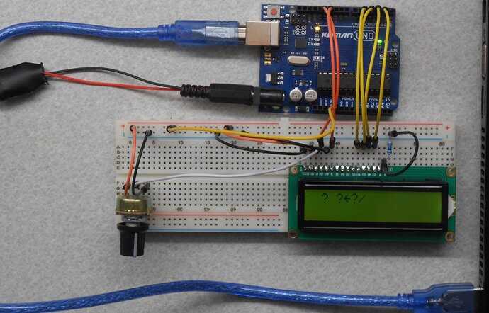 schematic diagram for lcd display hellow world