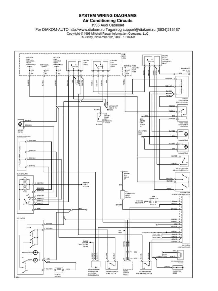 schematic diagram of a 80 installation