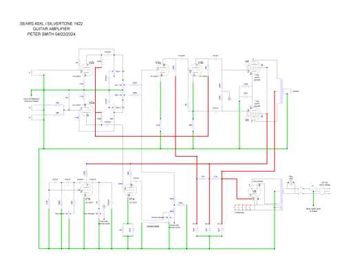 schematic diagram of amplifier 1000w