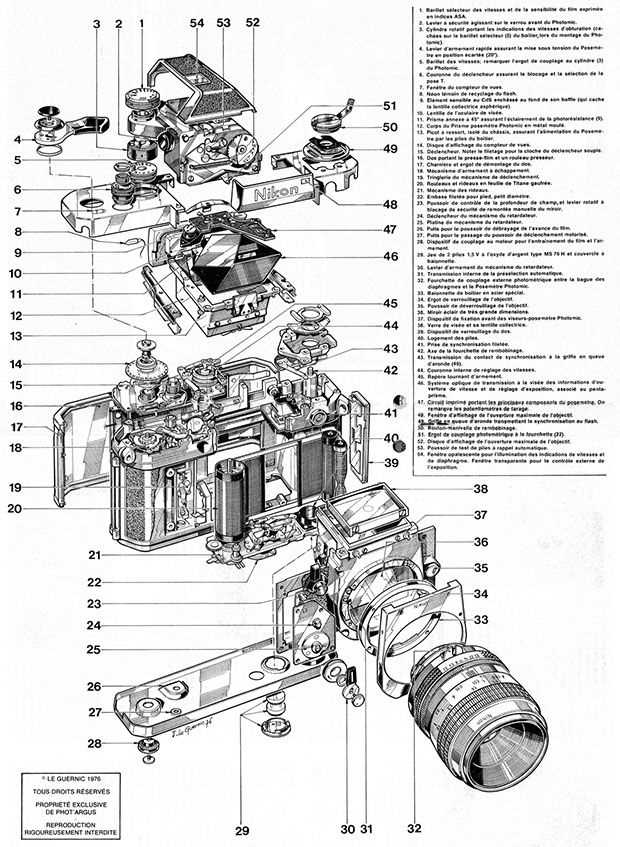 schematic diagram of digital camera