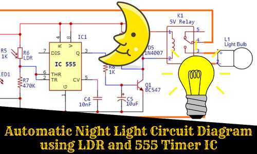 schematic diagram of light bulb