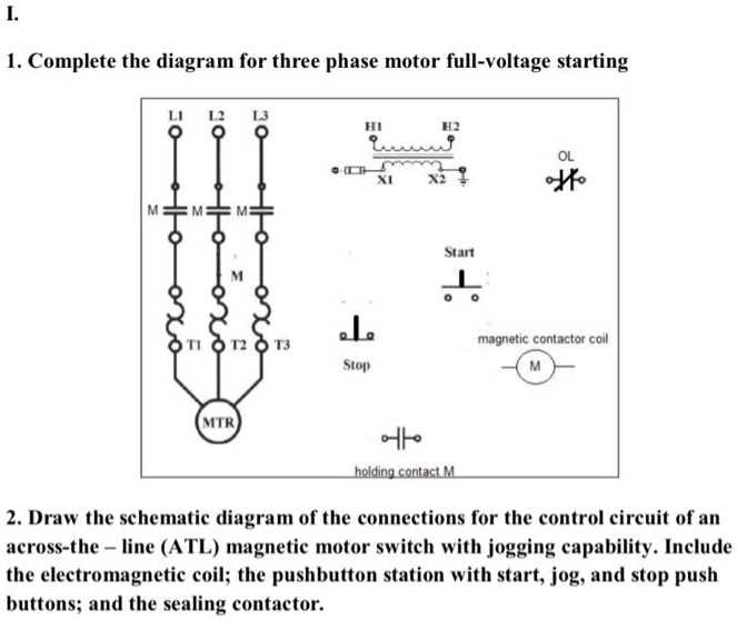 schematic diagram of magnetic contactor schematic diagram of magnetic contactor
