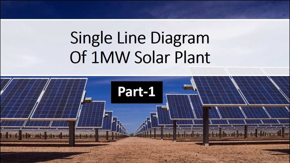 schematic diagram of solar power plant