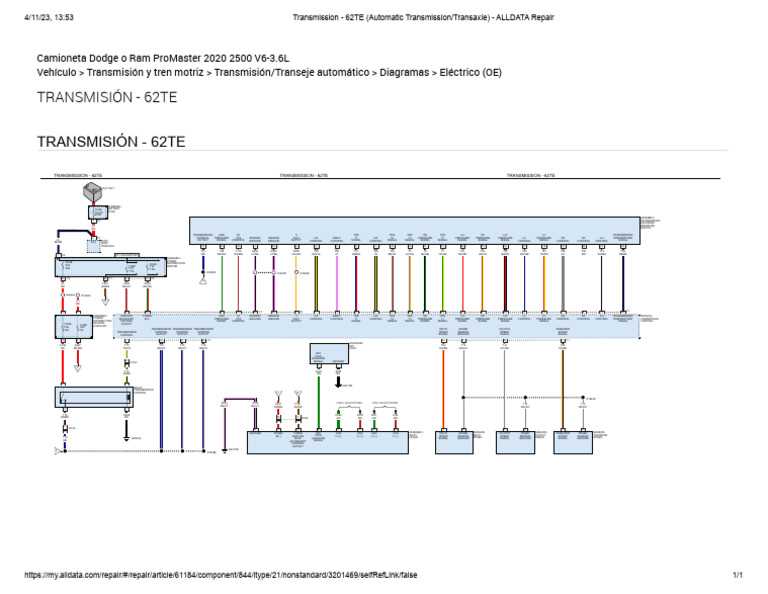 schematic diagram of v6 engine in ram promaster 2500