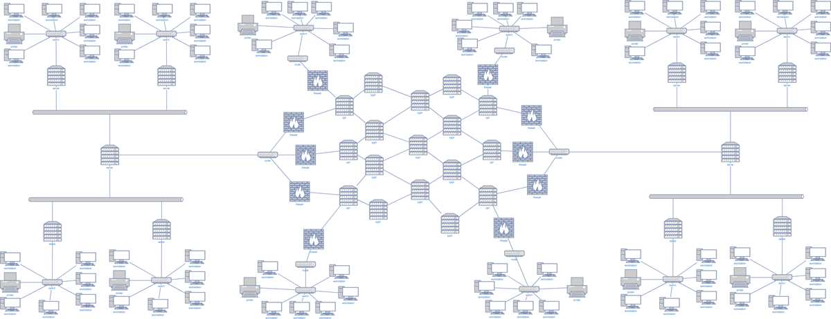 schematic diagram of world wide web