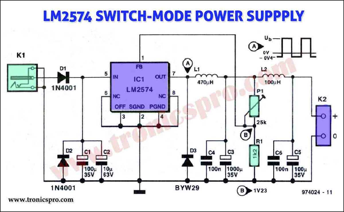schematic diagram smps 500w