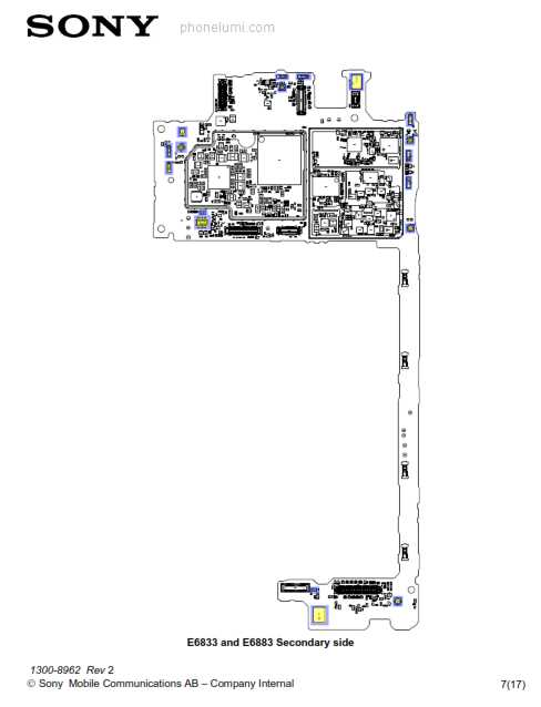 schematic diagram sony z5