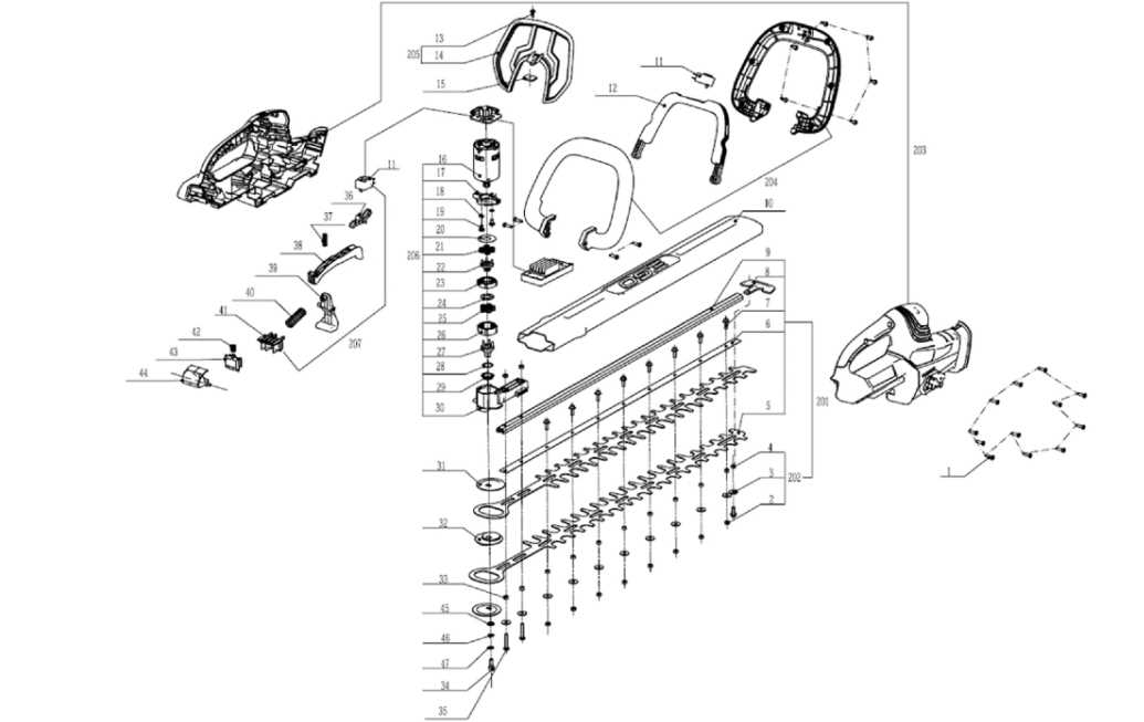 schematic diagram stihl string trimmer