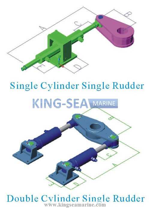 schematic marine hydraulic steering system diagram