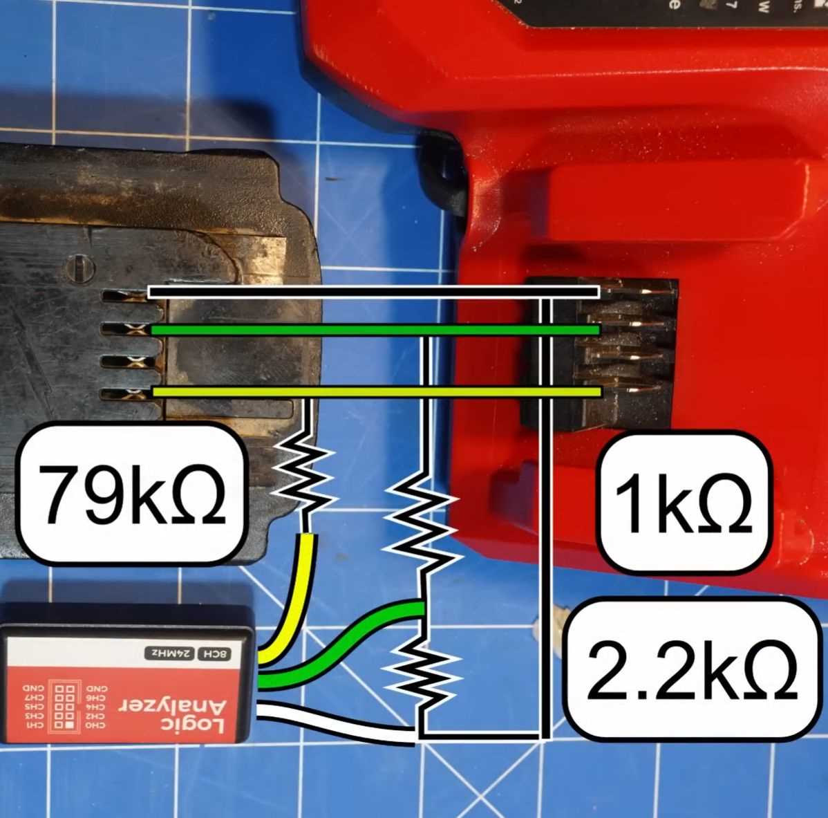 schematic milwaukee m18 battery diagram