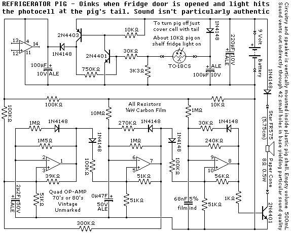 schematic wiring diagram of a refrigerator