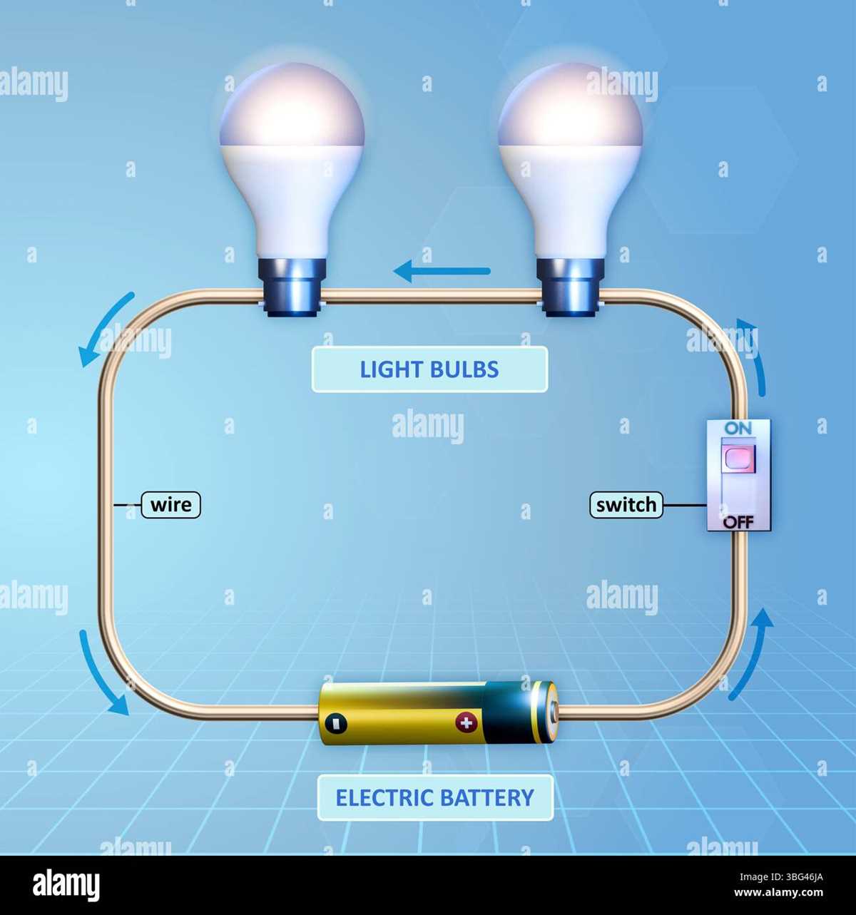 series electrical circuit diagram