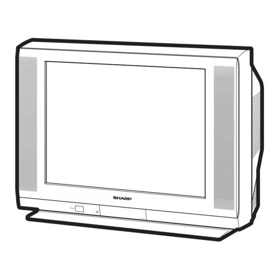 sharp crt tv schematic diagram
