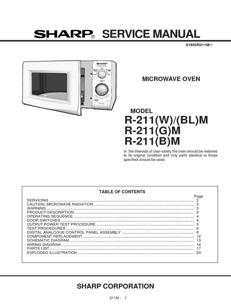 sharp microwave oven schematic diagram sharp microwave oven schematic diagram