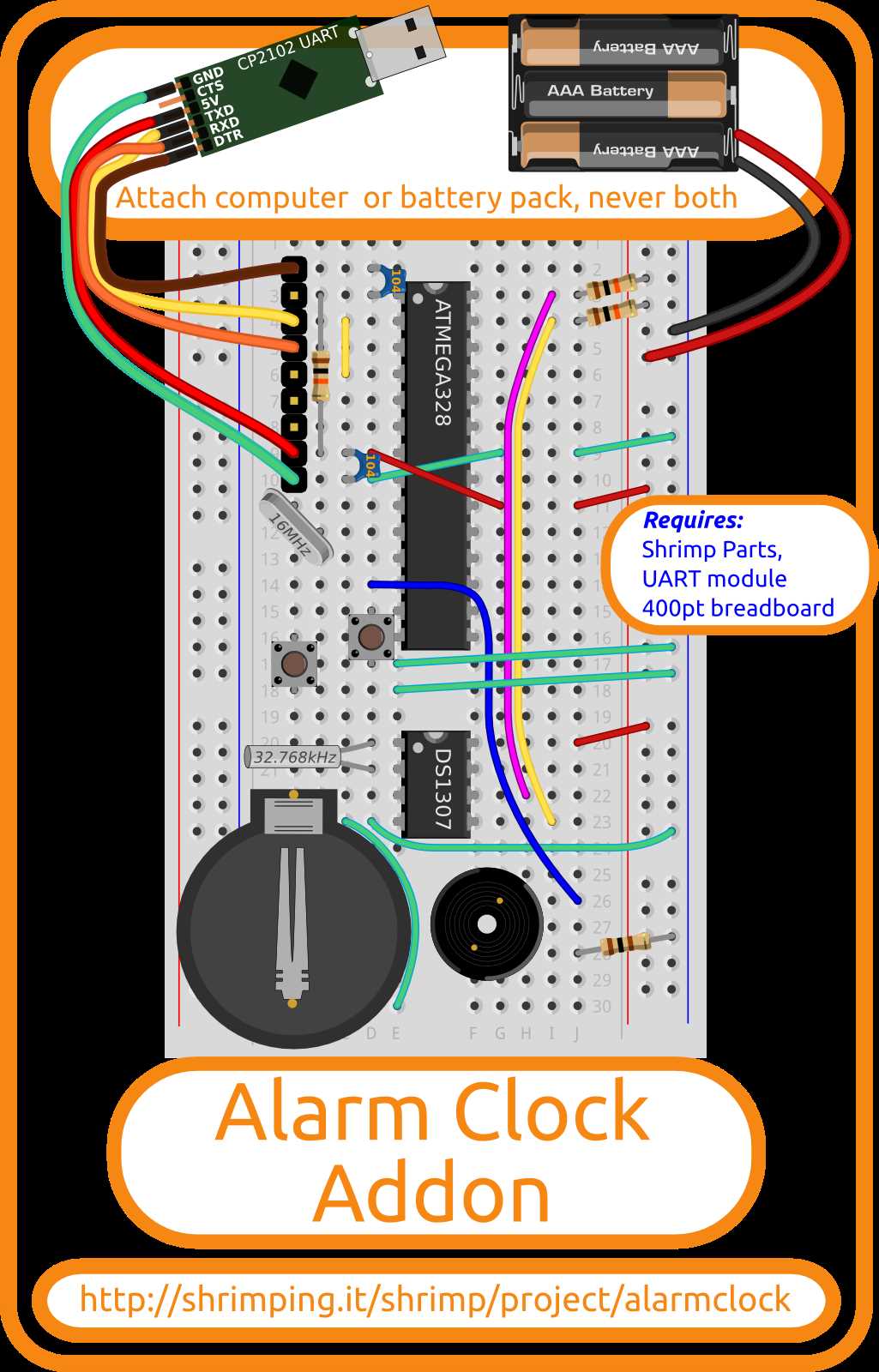 simple alarm clock circuit diagram simple alarm clock circuit diagram