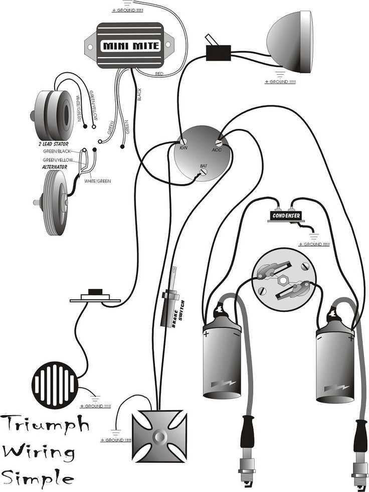 simple chopper wiring diagram