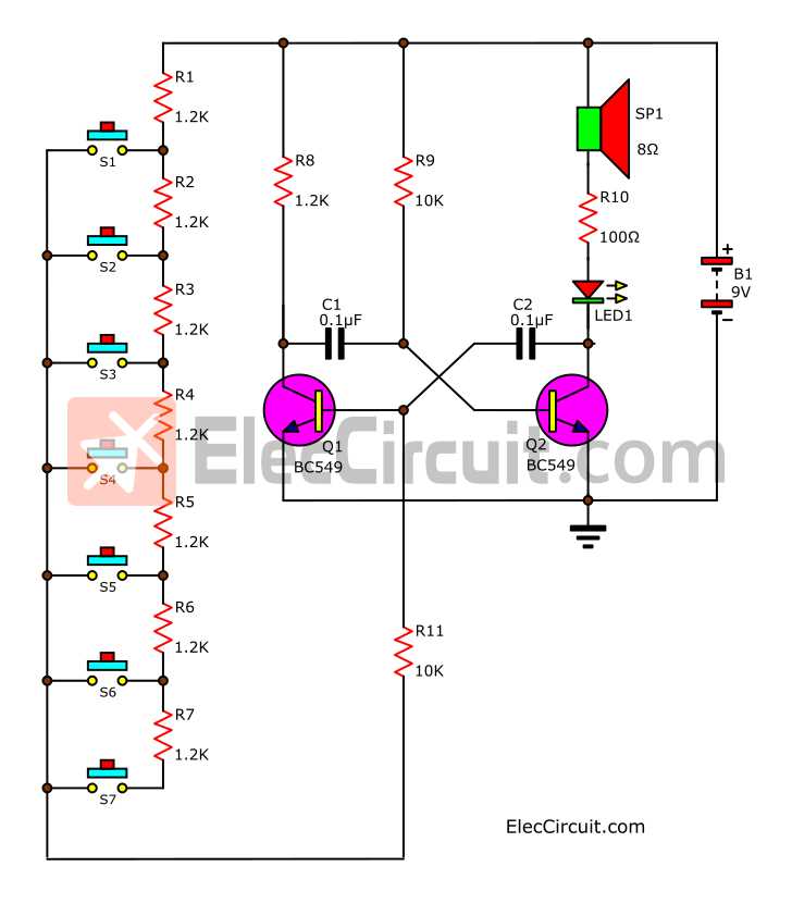 simple circuit board diagram simple circuit board diagram