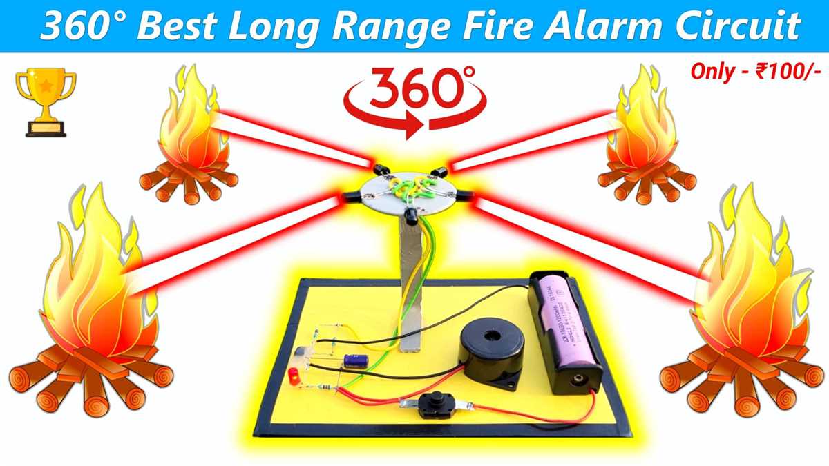 simple fire alarm circuit diagram