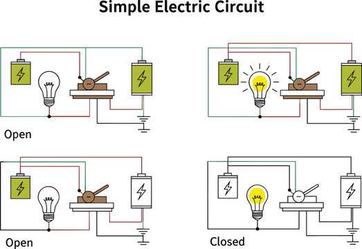 simple power circuit diagram